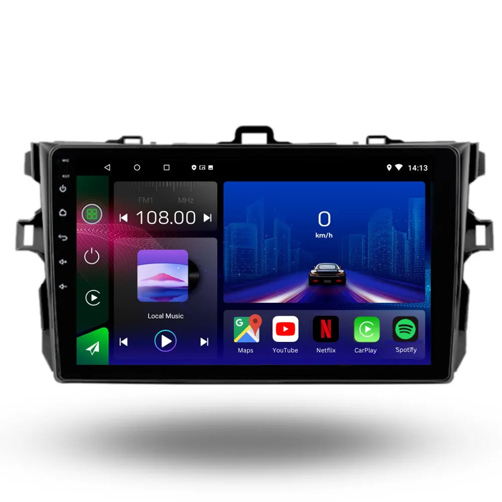 Toyota | Corolla | 2006-2013 | Android 13 Autoradio | Apple CarPlay | Android Auto