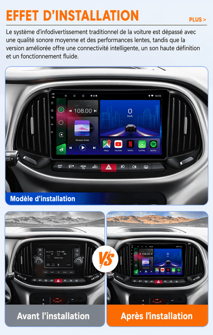 Fiat Doblo Maxi | 2015-2020 | Autoradio Android 15 | CarPlay |Android Auto