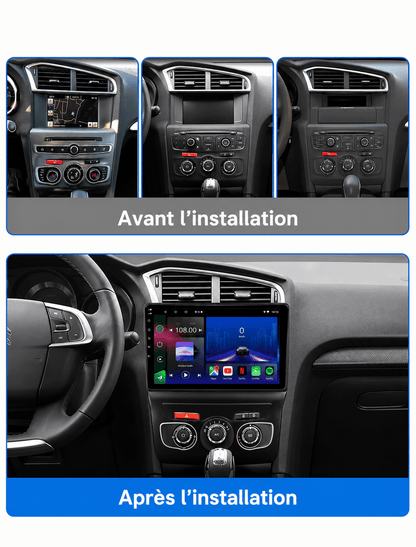 Citroen | C4L C4 | 2011-2018 | Android 15 Autoradio | Apple CarPlay | Android Auto