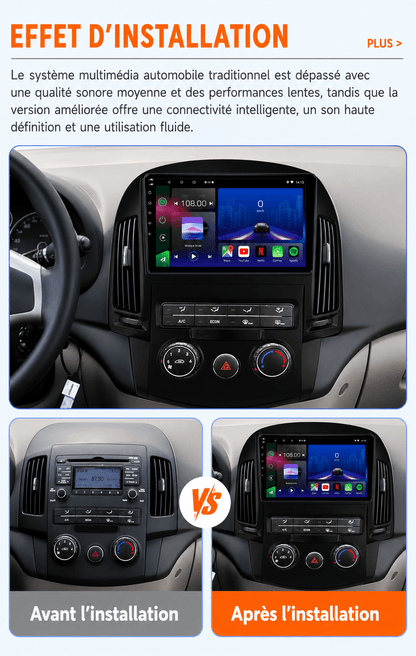 Hyundai i30 | 2008-2012 | Android 15 Autoradio | Apple CarPlay | Android Auto