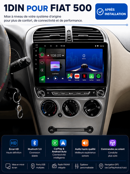 Citroen C-Elysee | 2008-2013 | Android 15 Autoradio | Apple CarPlay | Android Auto