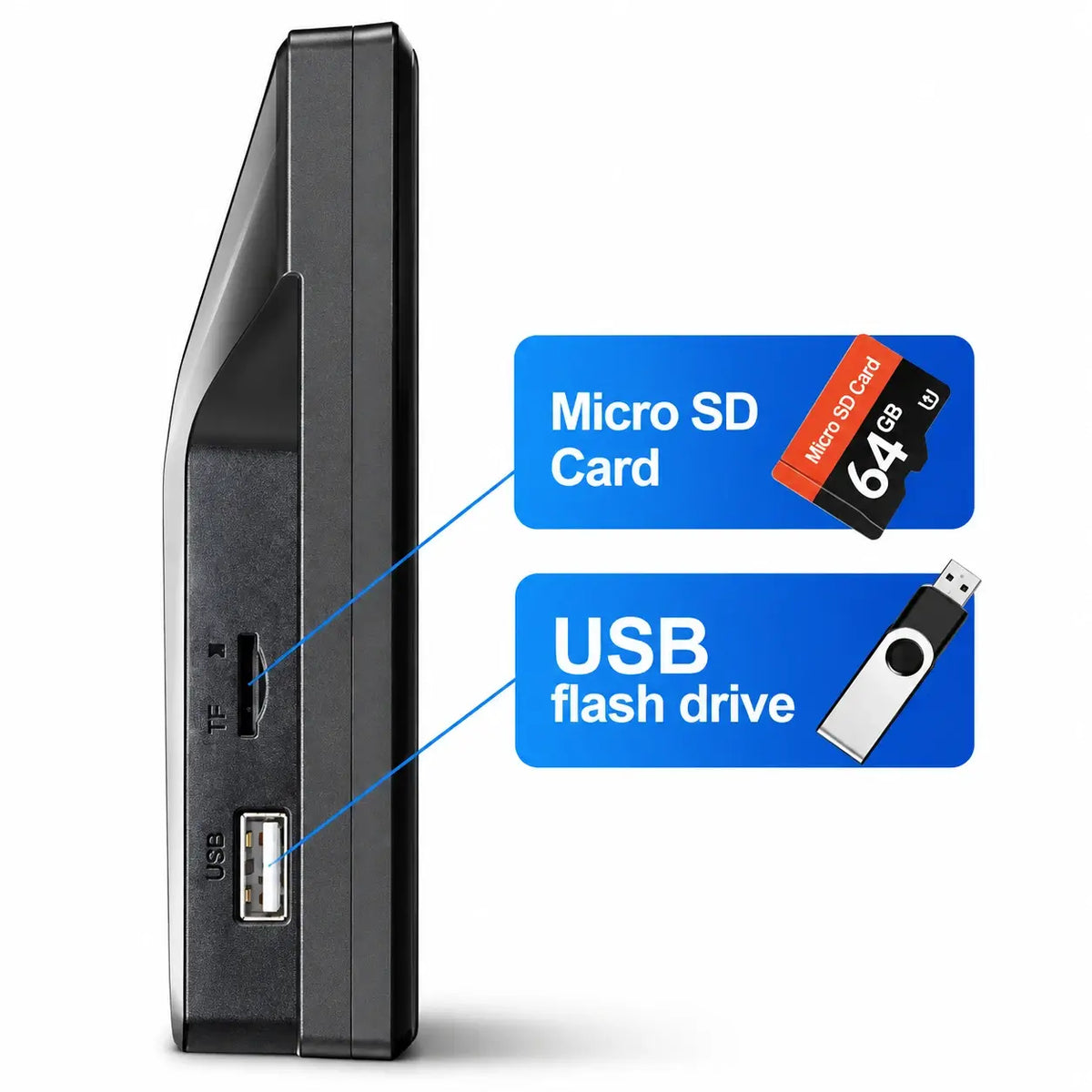 Kamera-Kit 4K 1080P 4 Kanäle mit Touchscreen 10,2″ für Lkw, bus & Wohnmobile – 360°-Sicht, Aufnahme 5 Kanäle, wasserdicht IP69, Bluetooth 5.0, einfache Installation