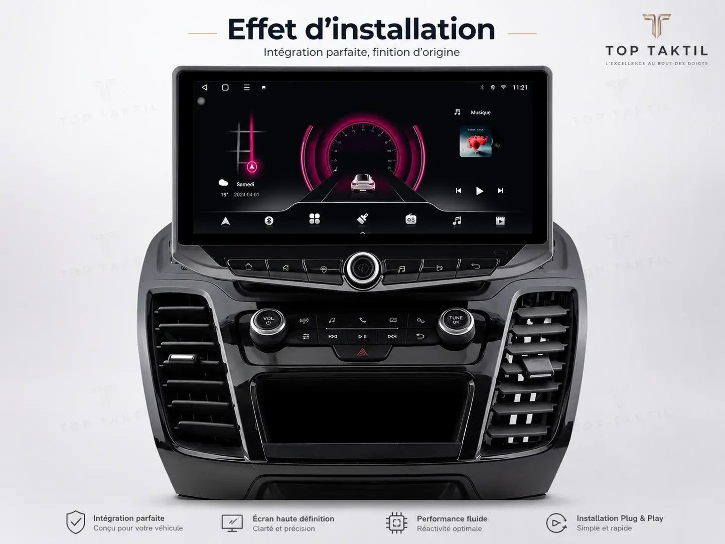 Ford Transit Connect, Ford Tourneo  | 2018-2020 | Android 15 Autoradio | Apple CarPlay | Android Auto