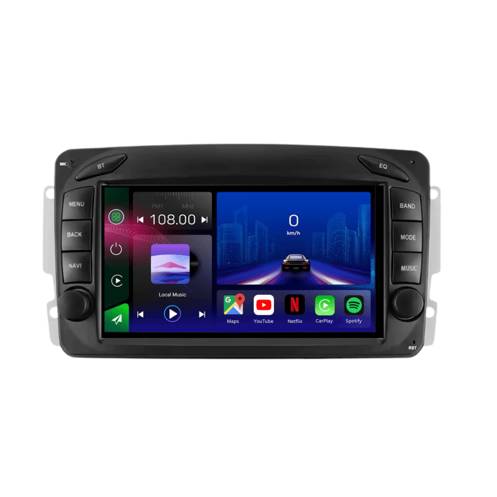 Autoradio Android 15 | Mercedes Benz Clk-W209 1998-2004 |Carplay | Android Auto