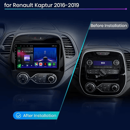 Renault Captur | 2013-2019 | Android 13 Autoradio | Apple CarPlay | Android Auto