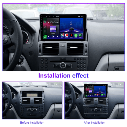 Mercedes | C Class | W204 S204 | 2006-2011 | Android 15 Autoradio | Apple CarPlay | Android Auto