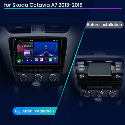 Skoda | Octavia MK3 | Rapid | 2013-2019 | Android 15 Autoradio | Apple CarPlay | Android Auto