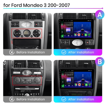 Ford Mondeo | MK3 | 2000-2007 | Android 13 Autoradio | Apple CarPlay | Android Auto
