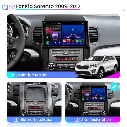 Kia Sorento | 2009-2012 | Android 15 Autoradio | Apple CarPlay | Android Auto