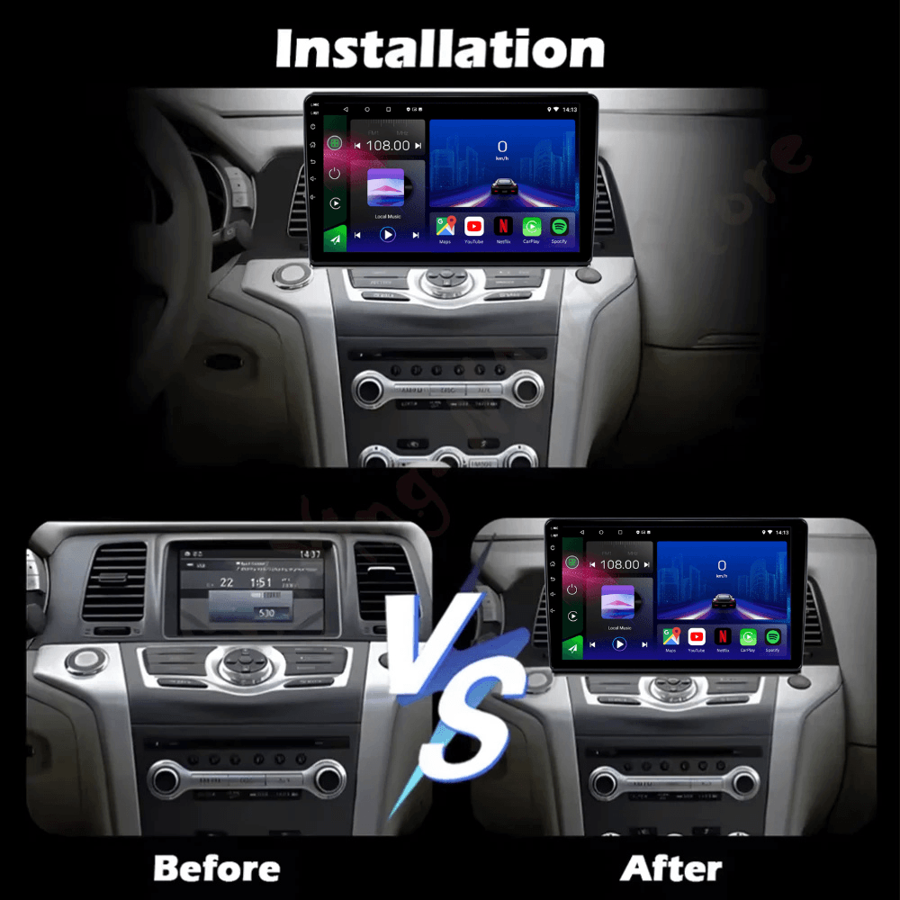 Nissan Murano | Z51 | 2008-2016 | Android 15 Autoradio | Apple CarPlay | Android Auto