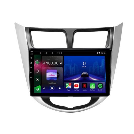Hyundai Accent | 2011-2016 | Autoradio Android 15 | Carplay et Android Auto