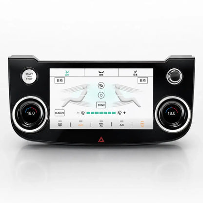 Écran tactile 10″ de contrôle de climatisation pour Jaguar XE, XEL, XF, XFL & F-PACE (2015–2020)