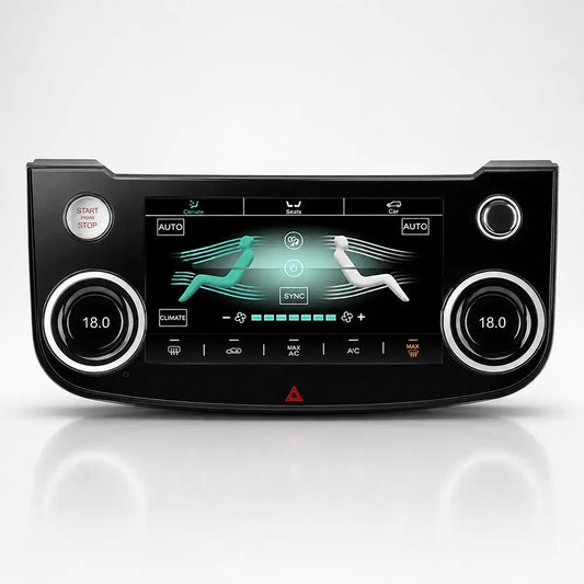 Écran tactile 10″ de contrôle de climatisation pour Jaguar XE, XEL, XF, XFL & F-PACE (2015–2020)