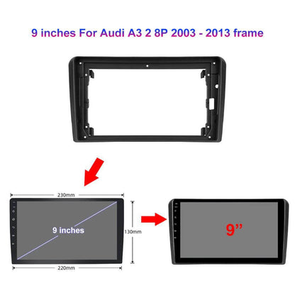 Poste Android13//4G-64//Audi A3 2003-2012/Carplay-Android Auto | Autoradio | Android 14 | Écran Tactile | Bluetooth | GPS