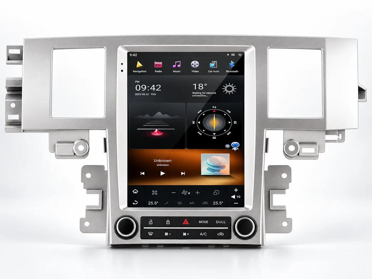 Autoradio style Tesla | Jaguar XF | 2008–2015 | Android 15 | CarPlay & Android Auto