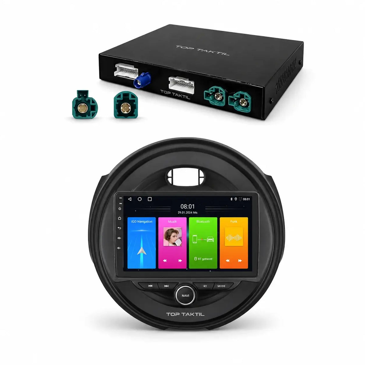 Kit Retrofit Apple CarPlay BMW Mini – Gardez le système d’origine, ajoutez la modernité