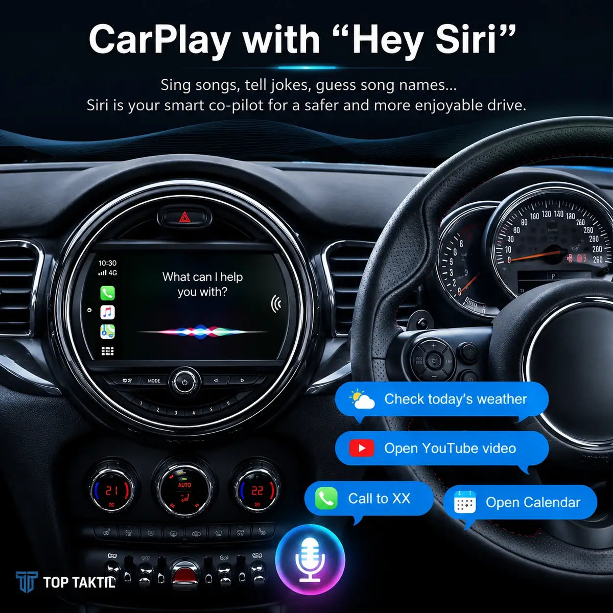 Kit Retrofit Apple CarPlay BMW Mini – Gardez le système d’origine, ajoutez la modernité