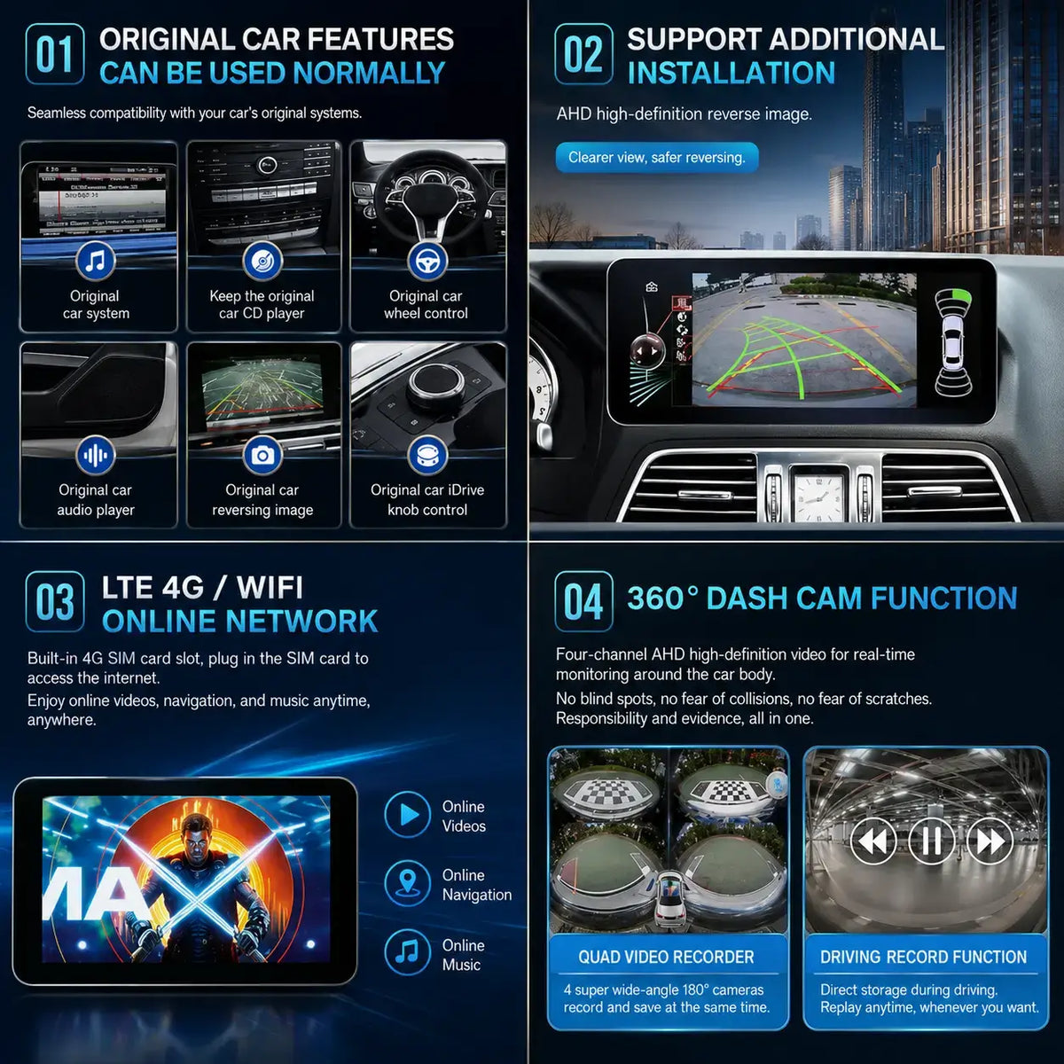 Autoradio Android 15 Range Rover Evoque 2012–2019 – Écran 10,25″, CarPlay & Android Auto sans fil, 8 Go + 256 Go