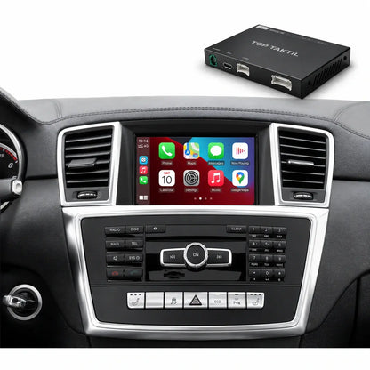 Retrofit CarPlay sans fil | Retrofit pour Mercedes ML GL | Android Auto | Décodeur | Intégration