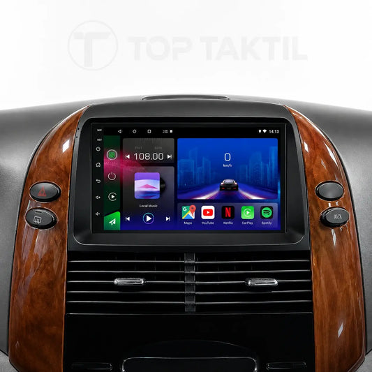 Autoradio Android 13 pour Toyota Sienna 2004-2010 : CarPlay sans fil, Android Auto