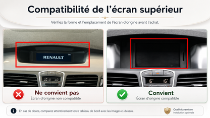 Autoradio 7" pour Renault Laguna 3 Latitude 2007-2015