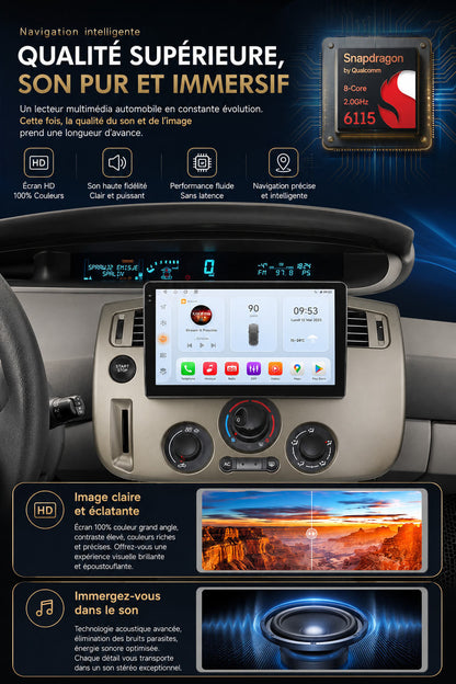 Renault Scenic 2 | 2004 -2008 | Android 15 Autoradio | Apple CarPlay | Android Auto
