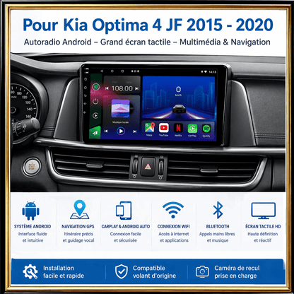 Kia Optima | 2016-2020 | Android 15 Autoradio | Apple CarPlay | Android Auto
