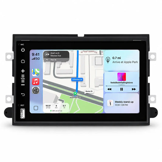 Autoradio Android pour Ford F-150, F-250, Edge, Mustang & Taurus (2004–2008) – 4 Go RAM / 64 Go de stockage