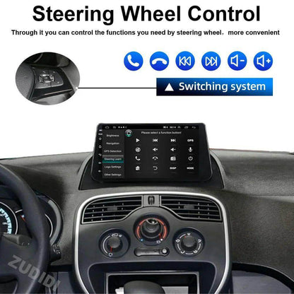 Poste Radio Renault Kangoo 2015 – 2018 | Autoradio | Android 14 | Écran Tactile | CarPlay | Bluetooth | GPS