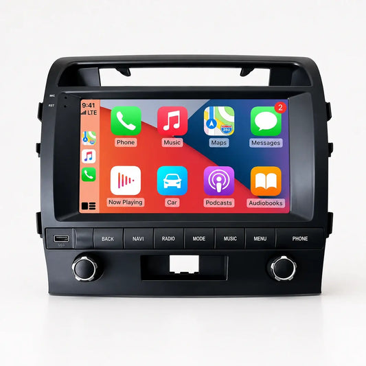 Toyota Land Cruiser 2008-2015 Android 15 Autoradio : IPS Touch, Car-Play, Android Auto, GPS, WiFi 5G, FM, SWC, Caméra AHD