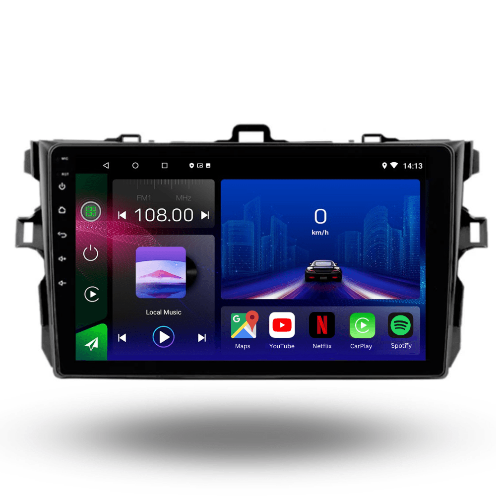 TOPTAKTILToyota | Corolla | 2006 - 2013 | Android 15 Autoradio | Apple CarPlay | Android Auto