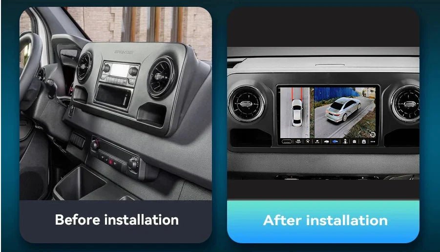 TOPTAKTILMercedes Sprinter | 2018 - 2024 | Android 15 Autoradio | Apple CarPlay | Android Auto