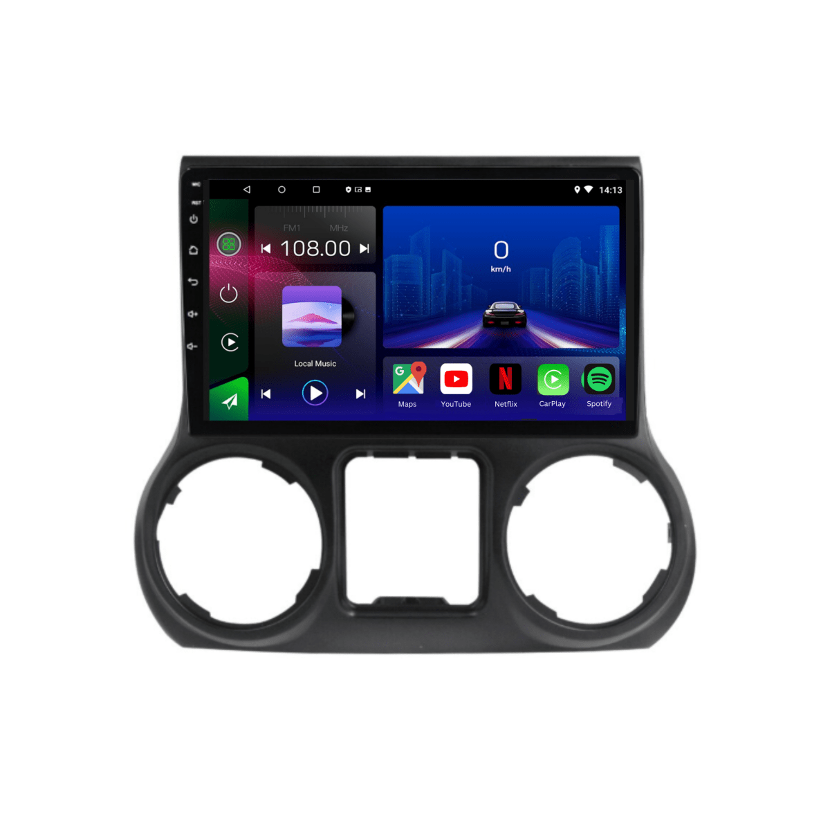 TOPTAKTILJeep Wrangler | 2008 - 2017 | Android 15 Autoradio | Apple CarPlay | Android Auto