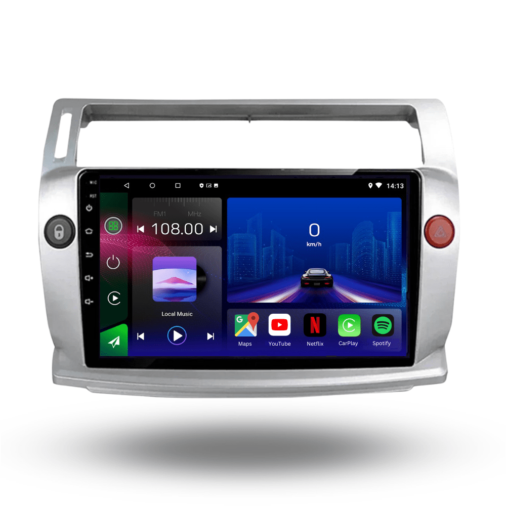 TOPTAKTILCitroen C4 | C - Triomphe | C - Quatre 2004 - 2009| Android 15 Autoradio | Apple CarPlay | Android Auto