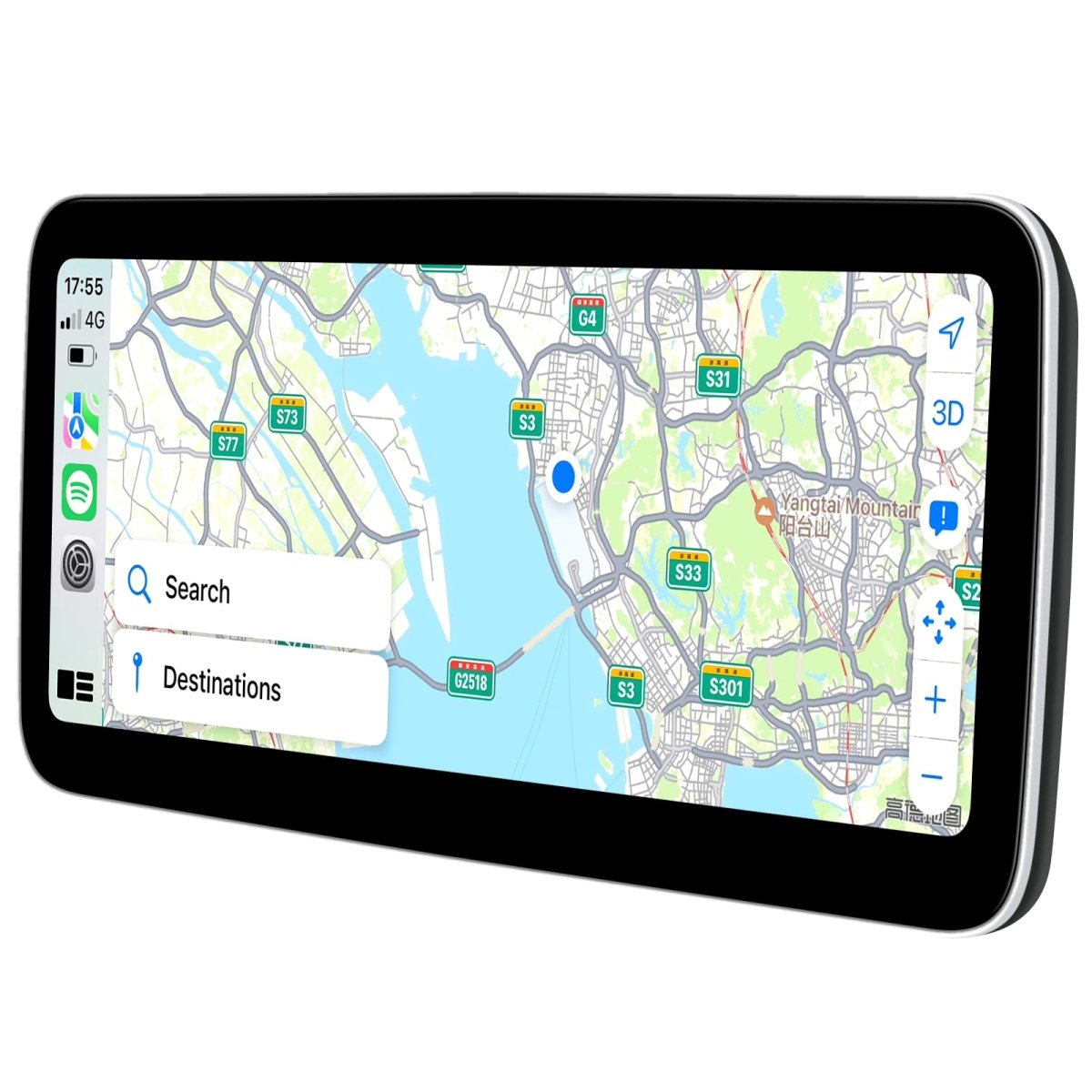 TOPTAKTILAutoradio 12,3" pour Audi A4/A5/S4/S5 B8 (2009 - 2016) avec CarPlay & Android Auto