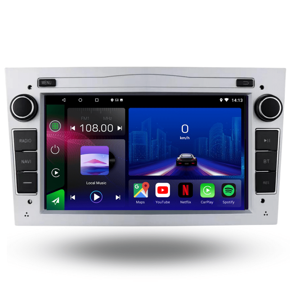 TOPTAKTILOpel Universal | Android 15 Autoradio | Apple CarPlay | Android Auto