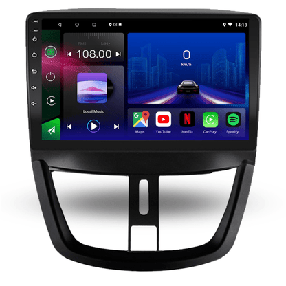 TOPTAKTILPeugeot 207 | 207 CC | 2006 - 2014 | Android 13 Autoradio | Apple CarPlay | Android Auto