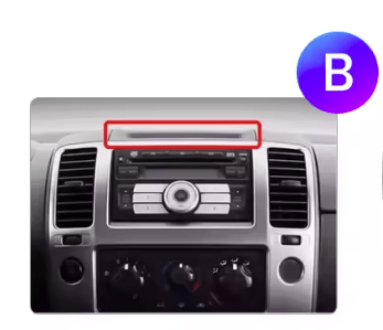 TOPTAKTILNissan Navara d40 | 2005 - 2012 | Android 15 Autoradio | Apple CarPlay | Android Auto
