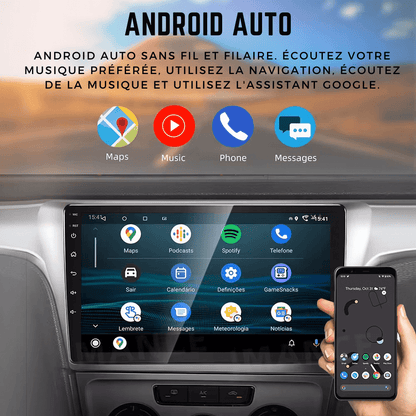 TOPTAKTILRenault Clio 4 | 2012 - 2021 | Android 15 Autoradio | Apple CarPlay | Android Auto