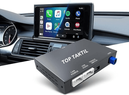 TOPTAKTILCarPlay Android Auto Decoder for Audi A6 (2012 - 2015) & A7 Q7 A8(2010 - 2018) MMI 3GÀ domicile
