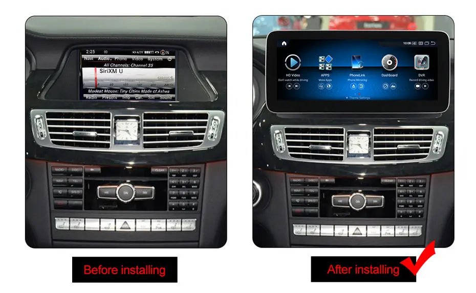 TOPTAKTILMercedes CLS 2011 - 2018 W218 Android 15 Autoradio CarPlay & Android Auto