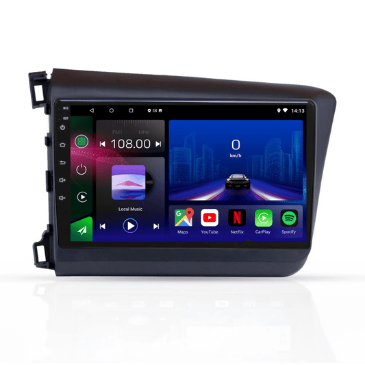 TOPTAKTILHonda Civic | 2012 - 2016 | Android 15 Autoradio | Apple CarPlay | Android Auto