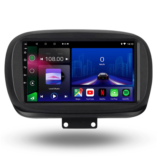 TOPTAKTILFIAT 500X | 2014 - 2019 | Android 15 Autoradio | Apple CarPlay | Android Auto