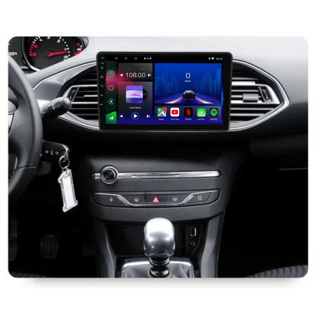 TOPTAKTILPeugeot | 308 308 SW 308s T9 | 2013 - 2020| Android 15 Autoradio | Apple CarPlay | Android Auto