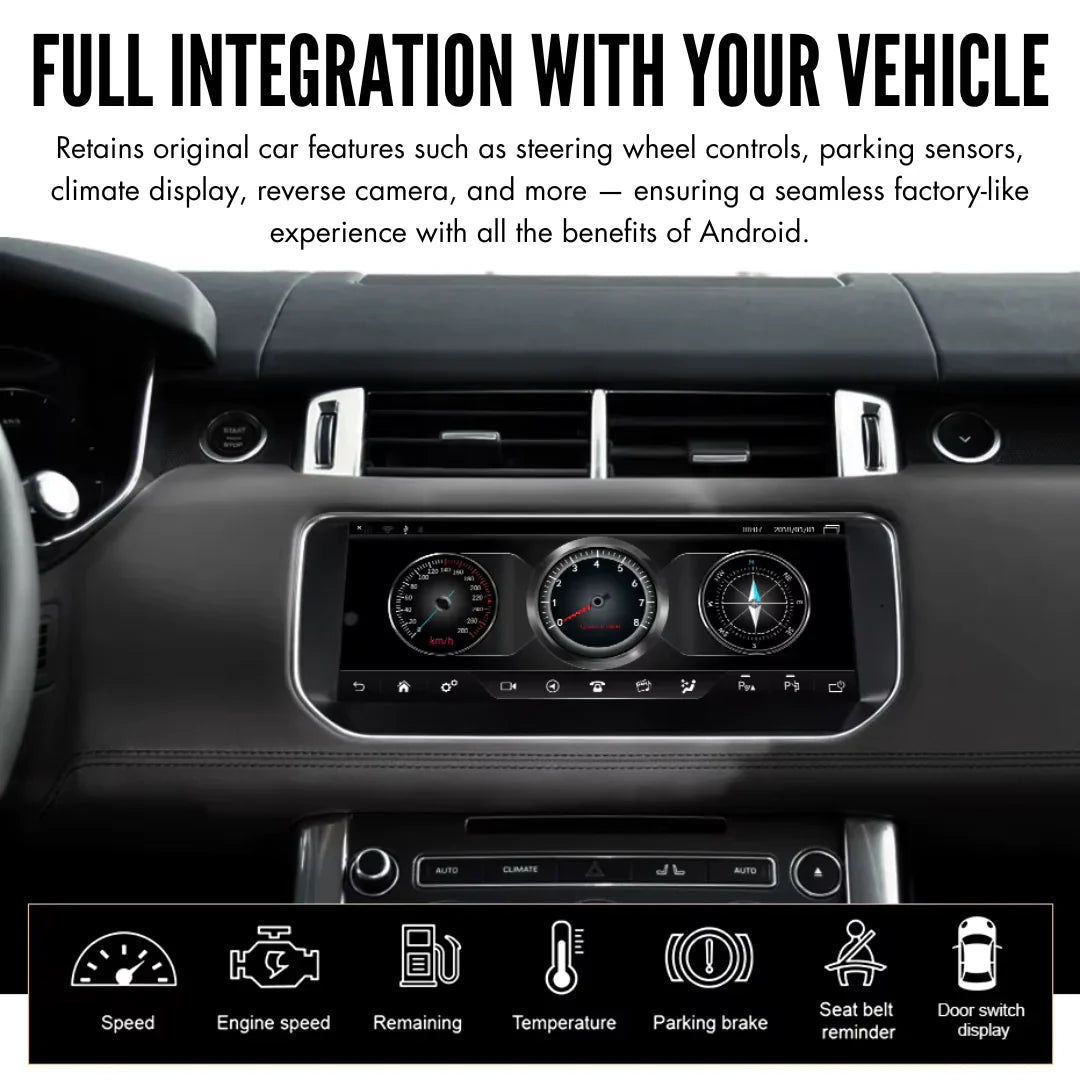 TOPTAKTILRange Rover L322 | 2002 - 2012 | Android 15 Autoradio | Apple CarPlay | Android Auto | Land Rover