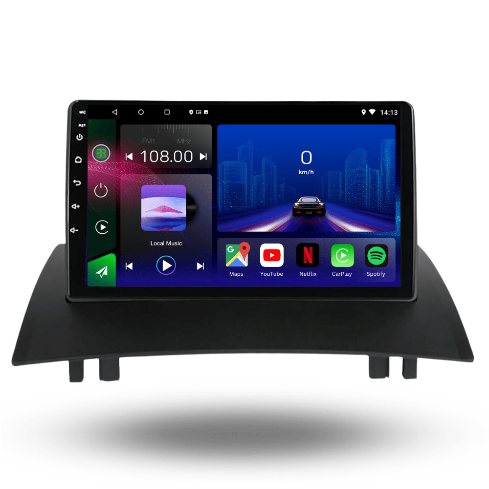 TOPTAKTILRenault Megane 2 | 2002 - 2009 | Android 15 Autoradio | Apple CarPlay | Android Auto
