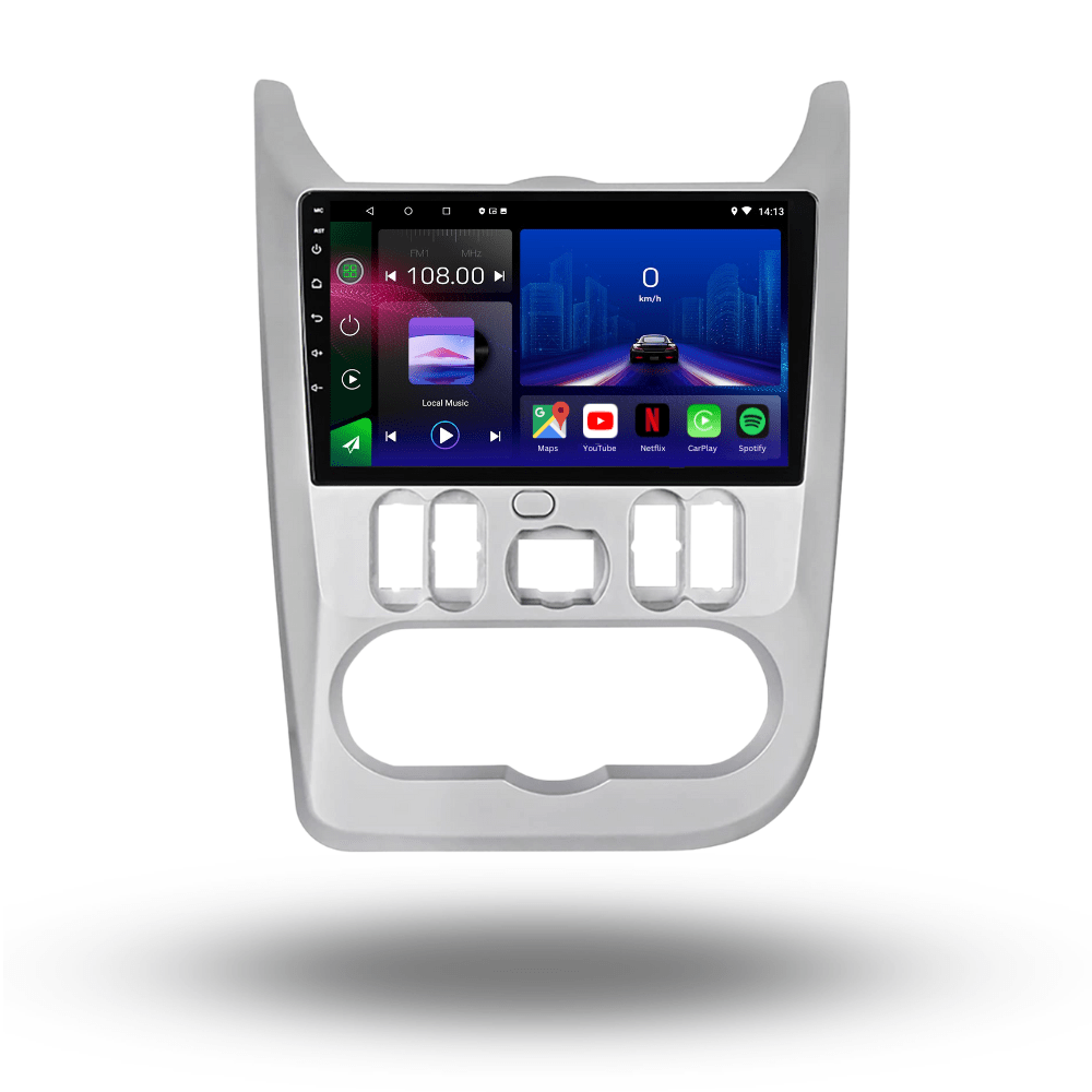 TOPTAKTILDacia Logan Sandero | Dacia Duster 2009 - 2015 | Nissan NP 200 2010 - 2013 | Android 15 Autoradio | Apple CarPlay | Android Auto