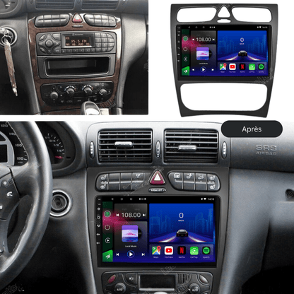 TOPTAKTILMercedes C Class W203 | 2000 - 2010 | Android 15 Autoradio | Apple CarPlay | Android Auto