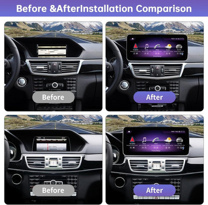 TOPTAKTILÉcran tactile 12.3" Android 13 pour Mercedes Classe E W212 (2009 - 2014) | Wireless CarPlay, Android Auto, GPSÀ domicile