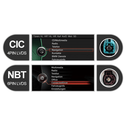 TOPTAKTILBMW 6 Series 2010 - 2017 F06 F12 F13 Android 15 Autoradio CarPlay & Android Auto CIC NBT